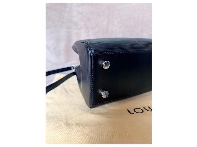 Borsa a Mano Louis Vuitton Epi Pelle Nera Nero - vista 11