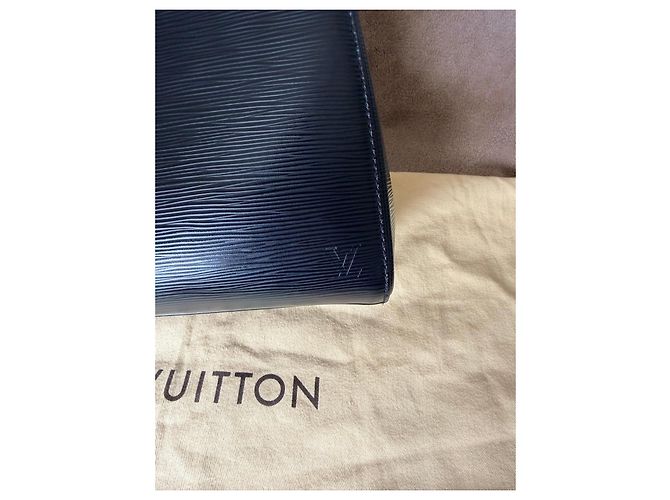 Borsa a Mano Louis Vuitton Epi Pelle Nera Nero - vista 4