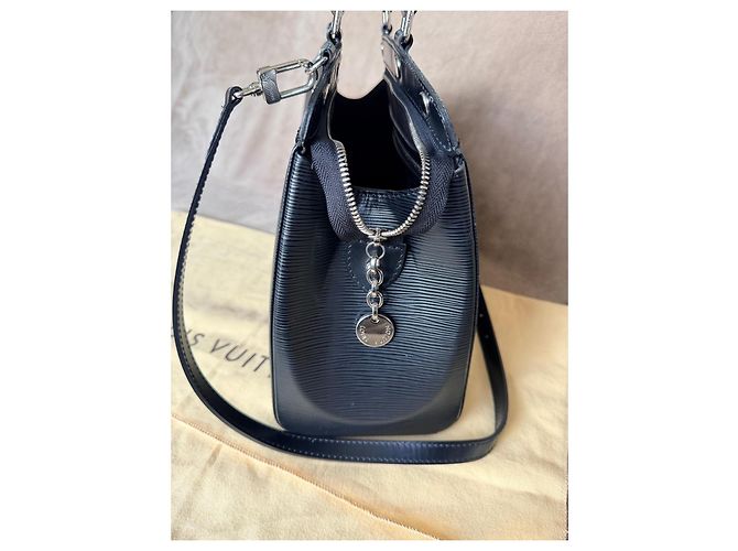 Borsa a Mano Louis Vuitton Epi Pelle Nera Nero - vista 5