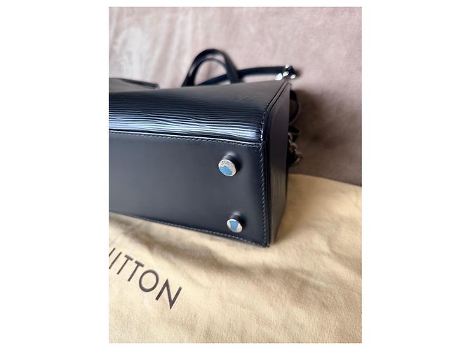 Borsa a Mano Louis Vuitton Epi Pelle Nera Nero - vista 8