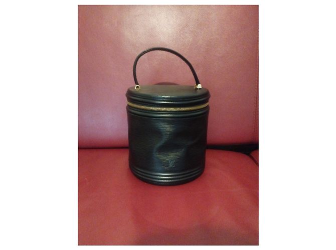 Beauty case Louis Vuitton Epi Noir Nero - vista 2
