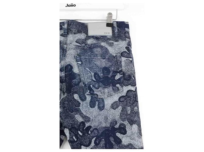 Dior Jeans dritti blu - vista 3