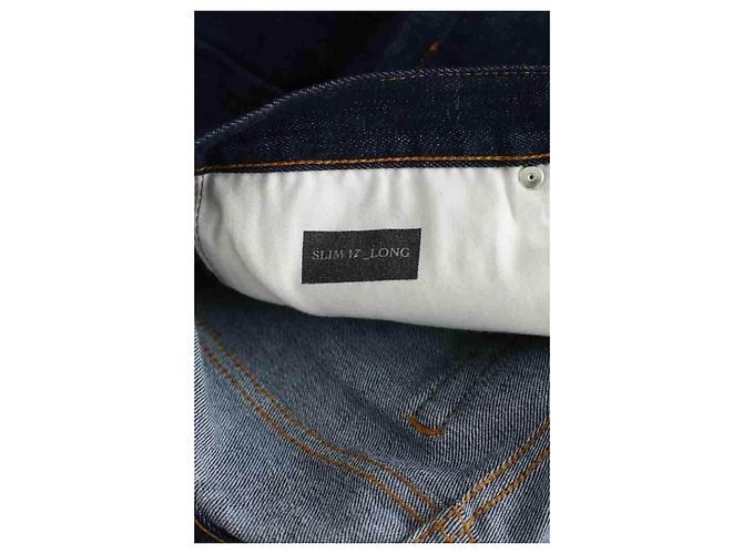 Dior Jeans dritti blu navy - vista 6