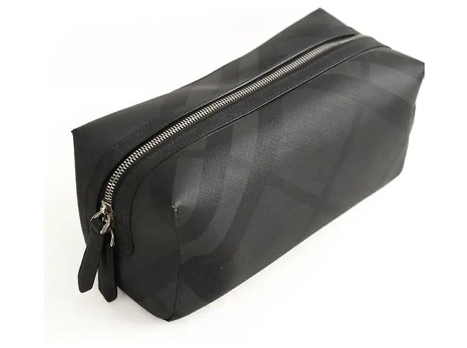 Burberry Anthrazitfarbene Clutch Anthrazitgrau - Ansicht 2