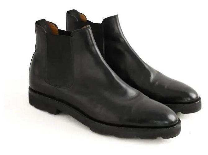 John Lobb Stivali neri Nero - vista 3