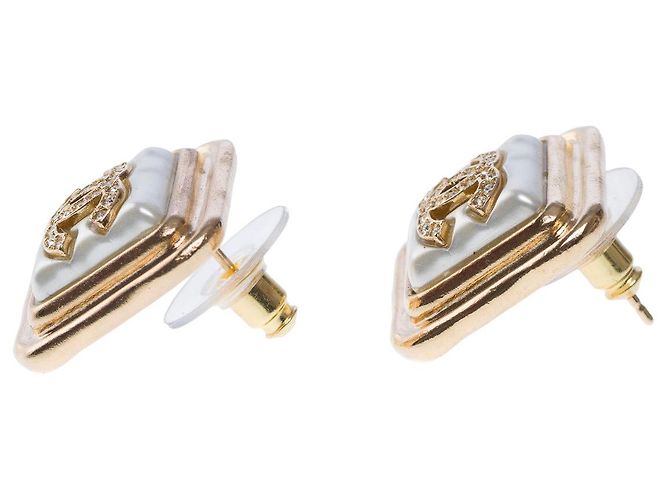 Gioielli CHANEL in Metallo Dorato - 102542 D'oro - vista 4