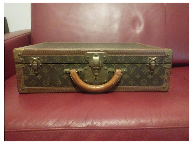 Louis Vuitton Monogram Canvas Koffer Braun Monogramm - Ansicht 3