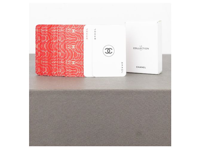 Chanel ‘La Collection’ Carte da Gioco Miniature Rosso - vista 3