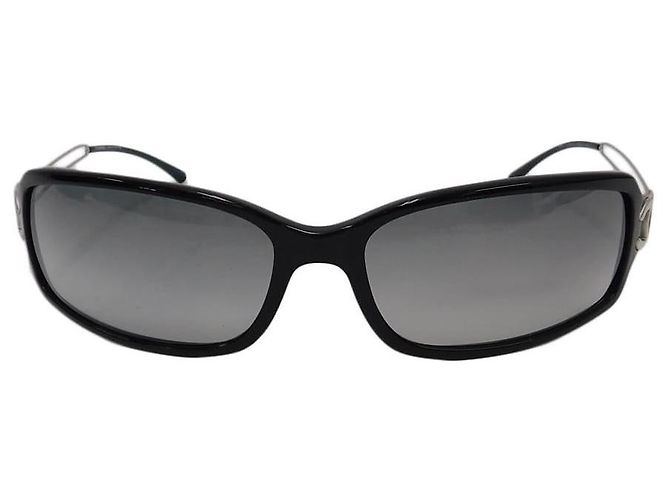 Faltbare Chanel CC Logo Sonnenbrille Schwarz Silber 5038 - Ansicht 3