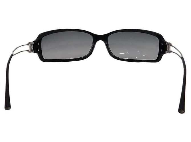 Faltbare Chanel CC Logo Sonnenbrille Schwarz Silber 5038 - Ansicht 4