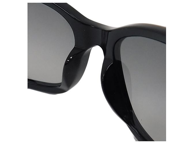 Faltbare Chanel CC Logo Sonnenbrille Schwarz Silber 5038 - Ansicht 9