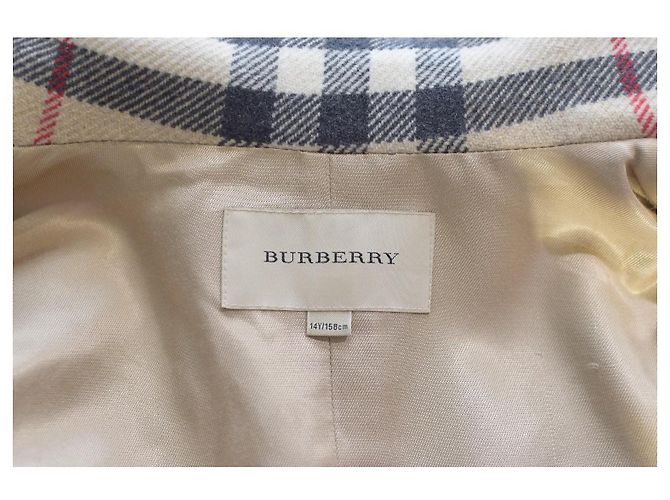 Abrigo de lana beige Nova Check de Burberry Londres | Talla 14Y | Ajuste petite Multicolor - vista 3