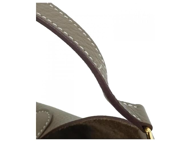 Borsa Hermès Picotin Lock MM Taupe - vista 3