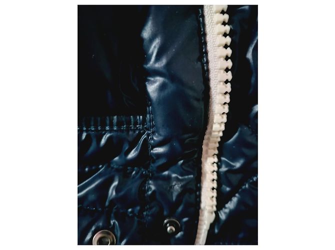 Giacca Moncler Leon trapuntata blu - vista 5