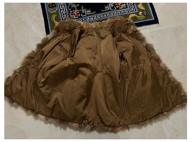 Autre Marque Fuchsfelljacke caramel Größe 42 Karamell - Ansicht 10