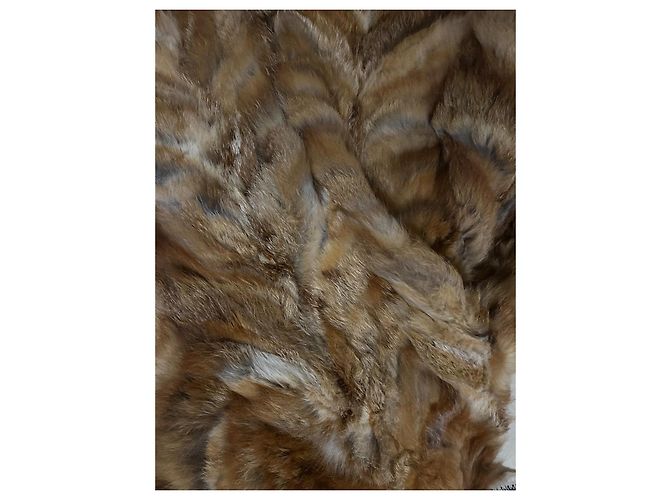 Autre Marque Fuchsfelljacke caramel Größe 42 Karamell - Ansicht 11