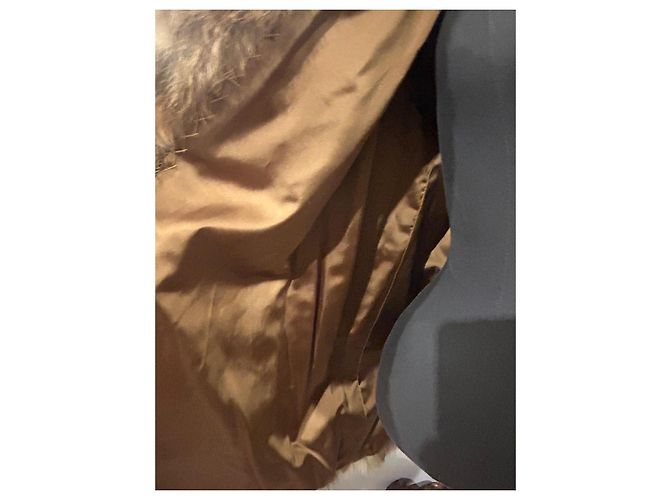 Autre Marque Fuchsfelljacke caramel Größe 42 Karamell - Ansicht 6