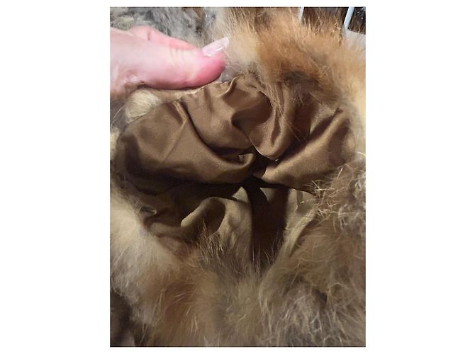 Autre Marque Fuchsfelljacke caramel Größe 42 Karamell - Ansicht 7