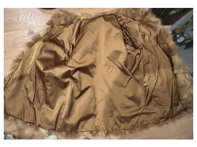 Autre Marque Fuchsfelljacke caramel Größe 42 Karamell - Ansicht 9