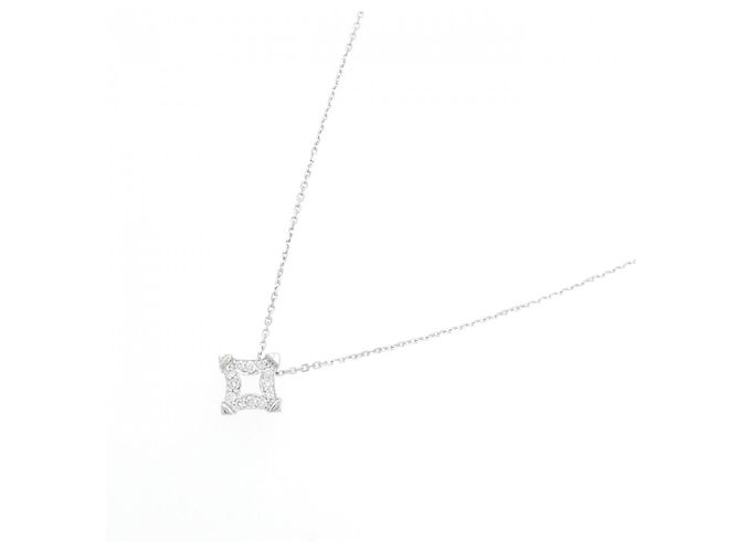 Autre Marque Collana in diamante in oro bianco 750 Argento - vista 2