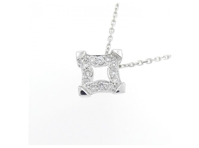 Autre Marque Collana in diamante in oro bianco 750 Argento - vista 3