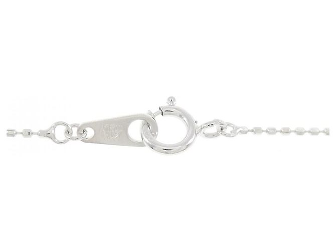 Autre Marque Collana in oro bianco K14 e diamanti Argento - vista 5
