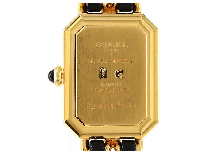 Chanel Premiere Quarz-Uhr Schwarz - Ansicht 4