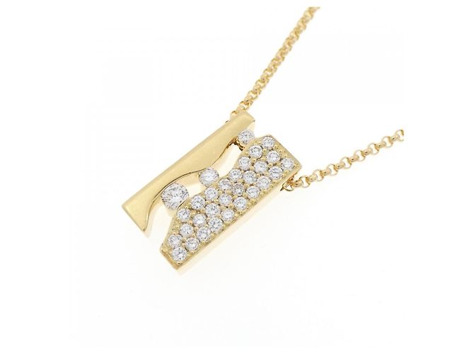 Autre Marque Collana di diamanti Au750 D'oro - vista 3