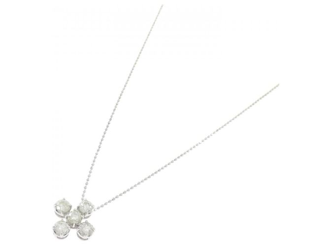Autre Marque Collana con diamanti Au750 Argento - vista 2