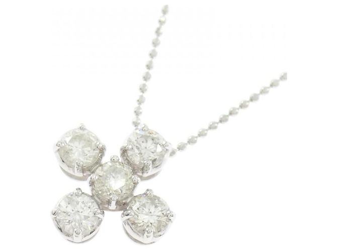 Autre Marque Collana con diamanti Au750 Argento - vista 3