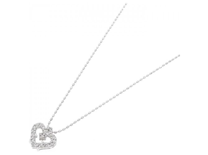Autre Marque Collana in diamante in oro bianco Au750 Argento - vista 2