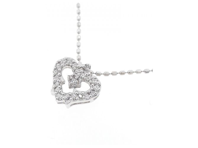 Autre Marque Collana in diamante in oro bianco Au750 Argento - vista 3