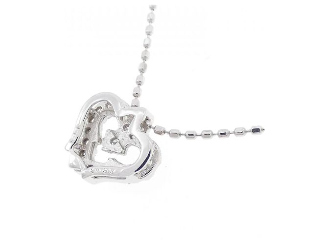 Autre Marque Collana in diamante in oro bianco Au750 Argento - vista 4