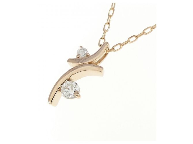Autre Marque Colar de Diamante Au750 Rosa - vista 3