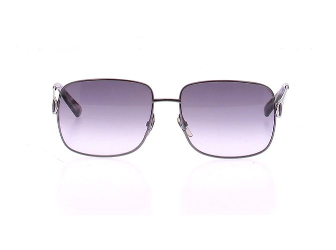 Gucci Gafas de sol de metal negro con lentes degradadas - vista 2