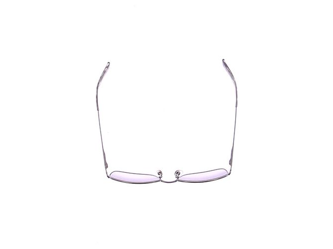 Gucci Gafas de sol de metal negro con lentes degradadas - vista 6
