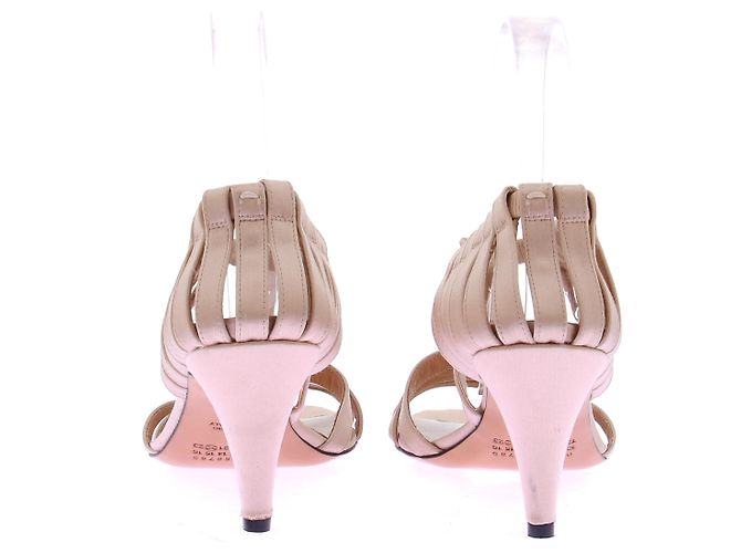 Maison Martin Margiela Beige Satin High Heels - Ansicht 5