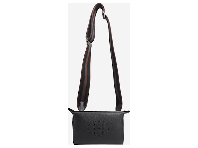 Hermès Borsa a tracolla Videpoches nera Nero - vista 2
