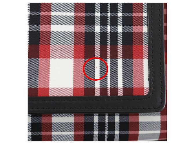 Burberry Mini Pocket Tasche Schwarz Rot - Ansicht 12