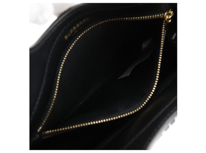 Burberry Mini Pocket Tasche Schwarz Rot - Ansicht 7