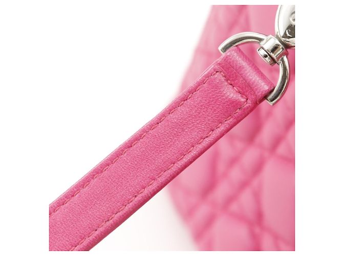 Borsa Lady Cannage di Christian Dior Rosa - vista 15