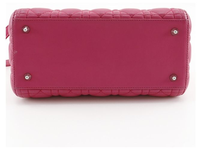 Borsa Lady Cannage di Christian Dior Rosa - vista 17