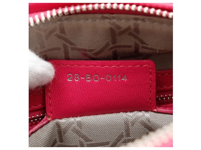 Borsa Lady Cannage di Christian Dior Rosa - vista 18