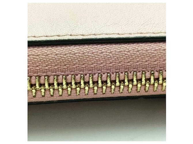 Portafoglio Puzzle LOEWE in rosa e nero - vista 6