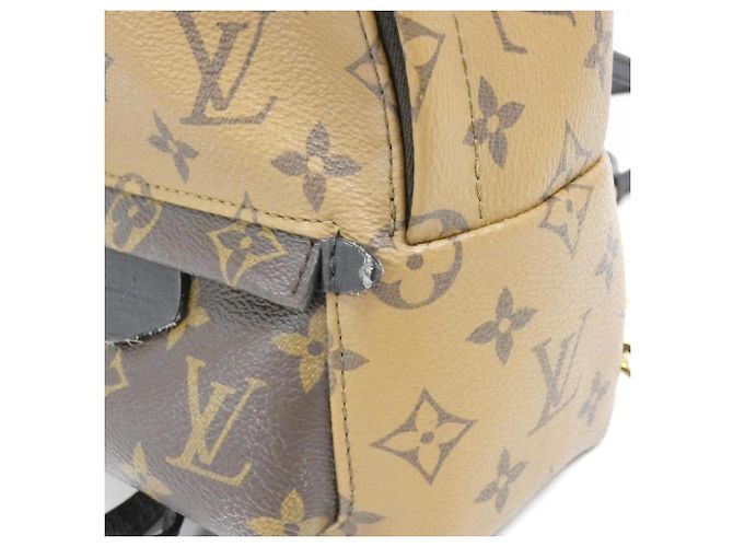Zaino Mini Palm Springs Monogram Reverse Louis Vuitton Marrone - vista 5