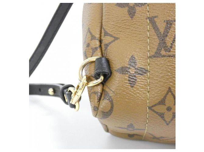 Zaino Mini Palm Springs Monogram Reverse Louis Vuitton Marrone - vista 7
