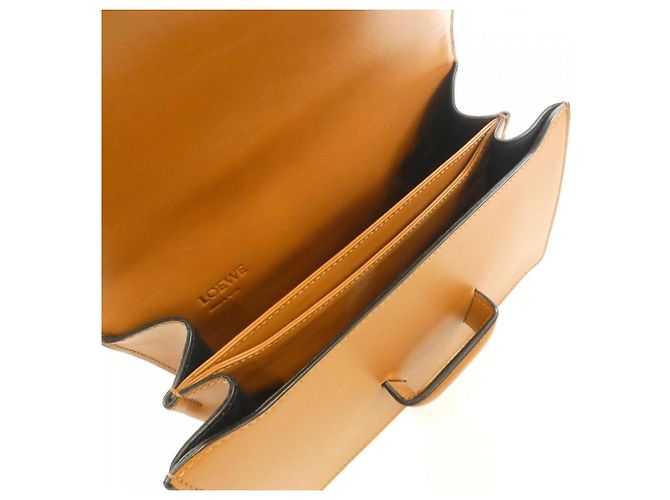 Borsa a Spalla Loewe Barcelona 302 74MM15 Marrone - vista 7