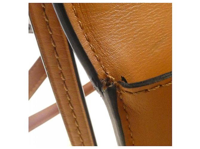 Borsa a Spalla Loewe Barcelona 302 74MM15 Marrone - vista 9
