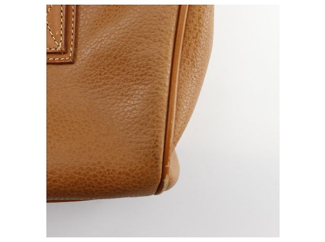 Borsa Tote Gucci Old in pelle marrone - vista 11
