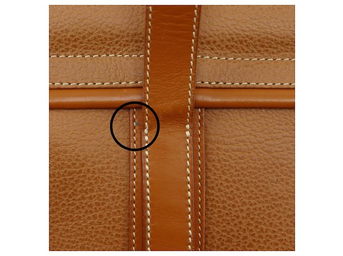 Borsa Tote Gucci Old in pelle marrone - vista 12